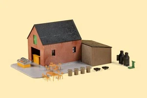 11475 Auhagen Assembly Kit Farm Shop Fish Scale H0 1:87 - Picture 1 of 5