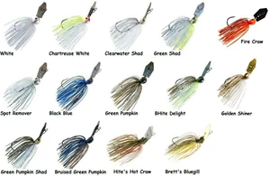 z-man zman evergreen jack hammer bass chatterbait bladed swim jig sizes colors - Picture 1 of 32