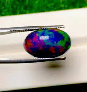 8.10+ CT MUSEUM GRADE EXTREME DAZZLER TSEHAY HONEY WELO 100% NATURAL BLACK OPAL - Picture 1 of 2