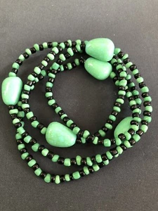 ELEKE Collar De Orisha OGGUN decor Ileke Santeria Yoruba / Collar Religioso - Picture 1 of 3