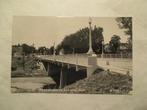 RPPC approach to Sac City Iowa IA Real Photo Postcard - Picture 1 of 2