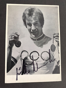 GÜNTHER SCHUMACHER Olympiasieger 1976  signed seltene Autogrammkarte 10x15