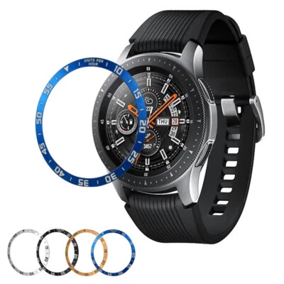 Per Samsung Galaxy Orologio 4 42/46mm Gear S3 Alluminio Antigraffio Ghiera Case - Immagine 1 di 4