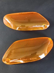Front Blinker Gläser orange BMW K 100 1100 RS LT RT amber signals K589 - Picture 1 of 1