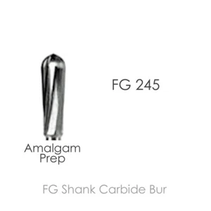 Meta BesQual Dental Carbide Burs FG-245 Friction Grip AMALGAM PREP Pkg/10 - Picture 1 of 1