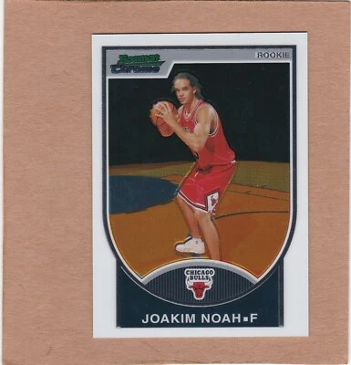 2007-08 Bowman Draft Picks & Stars Chrome 2540/2999 Joakim Noah #116 Rookie RC - Изображение 1 из 2