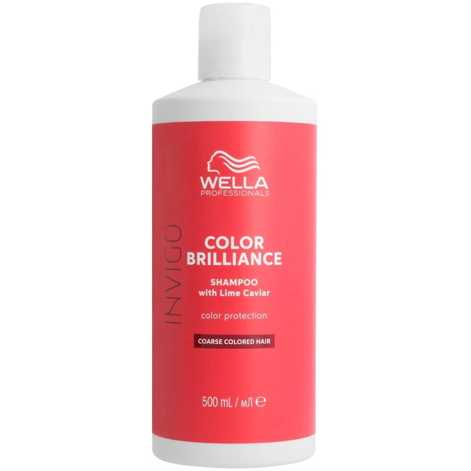 Wella Professionals Invigo Color Brilliance Shampoo Coarse 500 ml - NEU (33,20€/