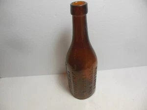 BOTELLA en relieve marrón MULFORD EXTRACTO DE MALTA DIGESTIVA QUÍMICA Philadelphia - Imagen 1 de 5