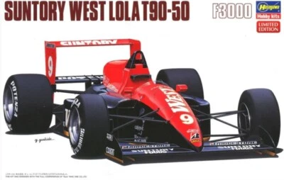 1:24 HASEGAWA Lola F3000 T90-50 West Suntory Racing #9 1990 A.Nakaya Kit HA20403 - Immagine 1 di 2
