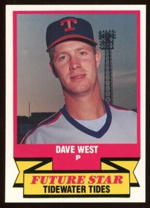 1989 CMC Team Issue Tidewater Tides DAVE WEST RC METS