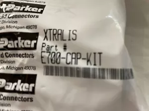 Parker Conectores de Fluido XTRALIS Parte # E700-CAP-Kit - Imagen 1 de 5