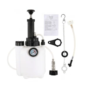 Manual Brake Bleeder Brake Bleed Pressure Kit 3 Liter Fluid Oil Replacement Tool - Picture 1 of 12