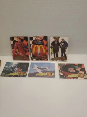 1995 ACTION PACKED "PREVIEW" ~BILL ELLIOTT~ COMPLETE INSERT SET (#BE1-#BE6) - Image 1 of 4