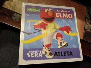 Plaza Sesamo - Los Oficios de Elmo: ATLETA - Sesame Street Puzzle Book - Picture 1 of 2