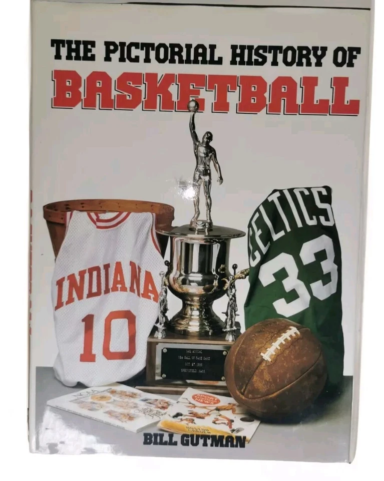 The Pictorial History of Basketball by Bill Gutman 1988 Vintage Huge H/C DJ, GC - Image 1 of 4