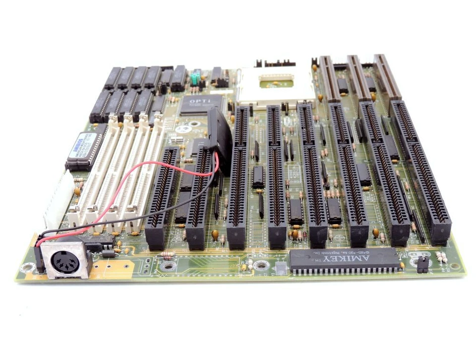 Shuttle HOT-419 Vz Motherboard Socket 3 Retro Isa True Green PC 256KB - Image 1 of 1