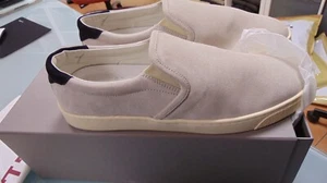BRUNELLO CUCINELLI AUTHENTIC SUEDE SHOES 780.00 LOGO TAG BC01 SIZE 44 - Picture 1 of 15