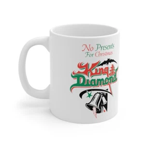 King Diamond "No Presents For Christmas" Ceramic Mug 11oz - Picture 1 of 5
