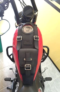 for Honda rebel cmx300 cmx500 Black tank cover 2017-2023 gas leather saddle bag - Bild 1 von 9