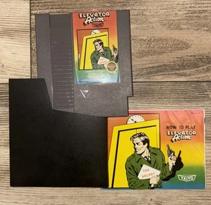 Elevator Action Video Game  Nintendo NES, 1987 Authentic Cartridge Tested - Picture 1 of 7