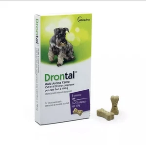 Dron-tal Cane 6 Compresse (SCONFEZIONATO) In Blister - Vermifugo - Foto 1 di 1