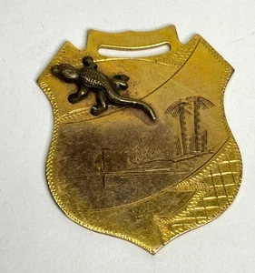Vintage Florida Watch Fob Gator - Picture 1 of 4