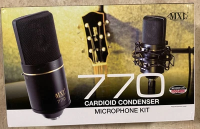 MXL 770 Cardioid Condenser Microphone Kit NEW IN BOX - Image 1 of 3