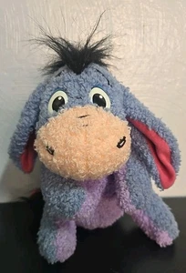 Vintage 1999 Mattel Talking Eeyore 10" Deep Pile Plush Winnie the Pooh - Works! - Picture 1 of 5