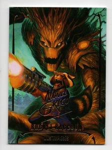 2024 Marvel Masterpieces Nahuel Grego #55 Rocket Raccoon Gold Signature Series - Bild 1 von 2