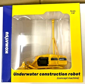 Komatsu Unterwasser Bauroboter 1/87 Konzeptmodell 2025 Gesellschafter Geschenk - Bild 1 von 2