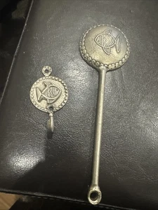 TW Pewter Fish Spoon  - Picture 1 of 7