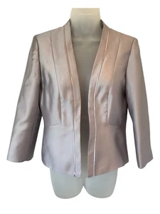 JACQUES VERT Collection Women's Jacket Blazer Satin Lined UK 10 - Picture 1 of 13