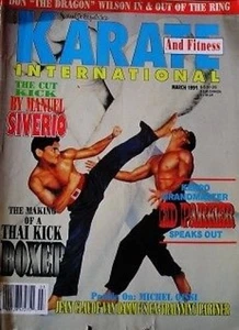 3/91 KARATE INTERNATIONAL DON WILSON ED PARKER BLACK BELT KUNG FU MARTIAL ARTS - Imagen 1 de 1