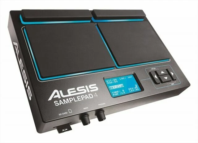 Alesis SAMPLEPAD4 4 Pad Percussion and Sample Triggering Instrument