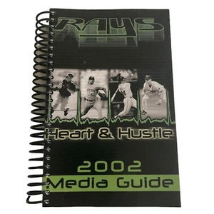 TAMPA BAY DEVILS RAYS MLB 2002 Baseball Media Guide Spiral Bound - Picture 1 of 12