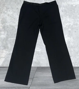 Vintage Reine Schurwolle Men’s Dress Pants Trousers Sz 41 Black Wool Pleated - Picture 1 of 7