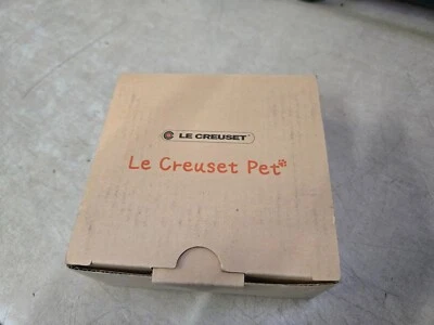NOB  LE CREUSET Plate for Pet food DOG & CAT Bowl Dish SS size - Image 1 of 3