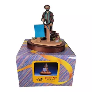 Figurina Emmett Kelly 1991 Uomo al Lavoro Edizione Limitata Estate Autorizzata 15305 - Foto 1 di 24
