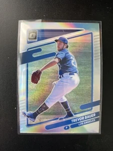 2021 Donruss Optic Holo #196 Trevor Bauer Dodgers - Picture 1 of 2