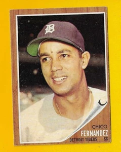 70106 1962 Topps #173 Chico Fernandez TIGERS  EX/MT+ - Picture 1 of 3