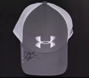 JORDAN SPIETH FULL AUTO UNDER ARMOUR HAT PSA MASTERS 2015 TEXAS SIGNED PGA - Bild 1 von 2