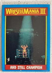 1987 O-Pee-Chee WWF #56 AND STILL CHAMPION - Bild 1 von 3