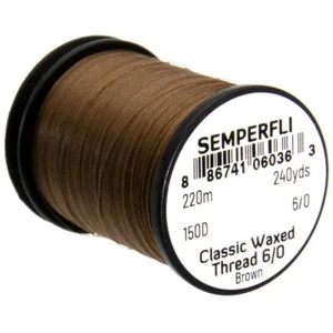 Semperfli Classic Waxed Thread 6/0 240 Yards Brown - Picture 1 of 1