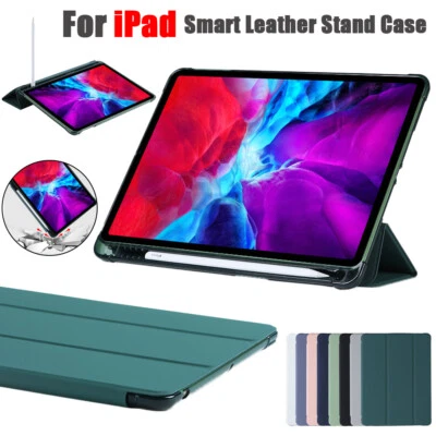 Funda inteligente de cuero para iPad 9ª/8ª/7ª/6ª/5ª generación 10,2" Mini 6 7 Foto 1 de 4