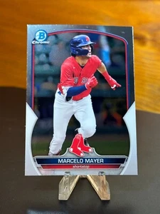 2023 Bowman Chrome Prospects #BCP-107 Marcelo Mayer - Boston Red Sox - Picture 1 of 2