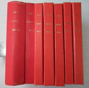 BTO BIRD STUDY Journal of British Trust for Ornithology 1969-1976 Vols 16-23 - Imagen 1 de 19