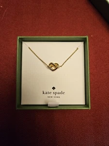 🥨 Kate Spade Brezel Gold Halskette - Bild 1 von 5