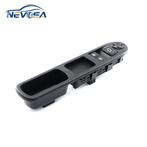 6554.QA Front Left Driver Side For Peugeot 207 207CC 207SW Power Window Switch - Picture 1 of 6