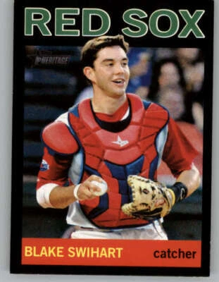 2013 Topps Heritage Minors Black #224 Blake Swihart 96 (ref 154234) - Image 1 of 2