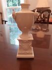 Nymphenburg Blanc De Chine Figural Satyr Miniature Urn/ Vase H  6 1/2", mint
